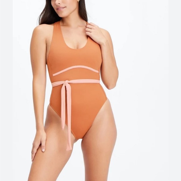 Fabletics Other - NWT FABLETICS Gabriella Lace Up One Piece Swimsuit